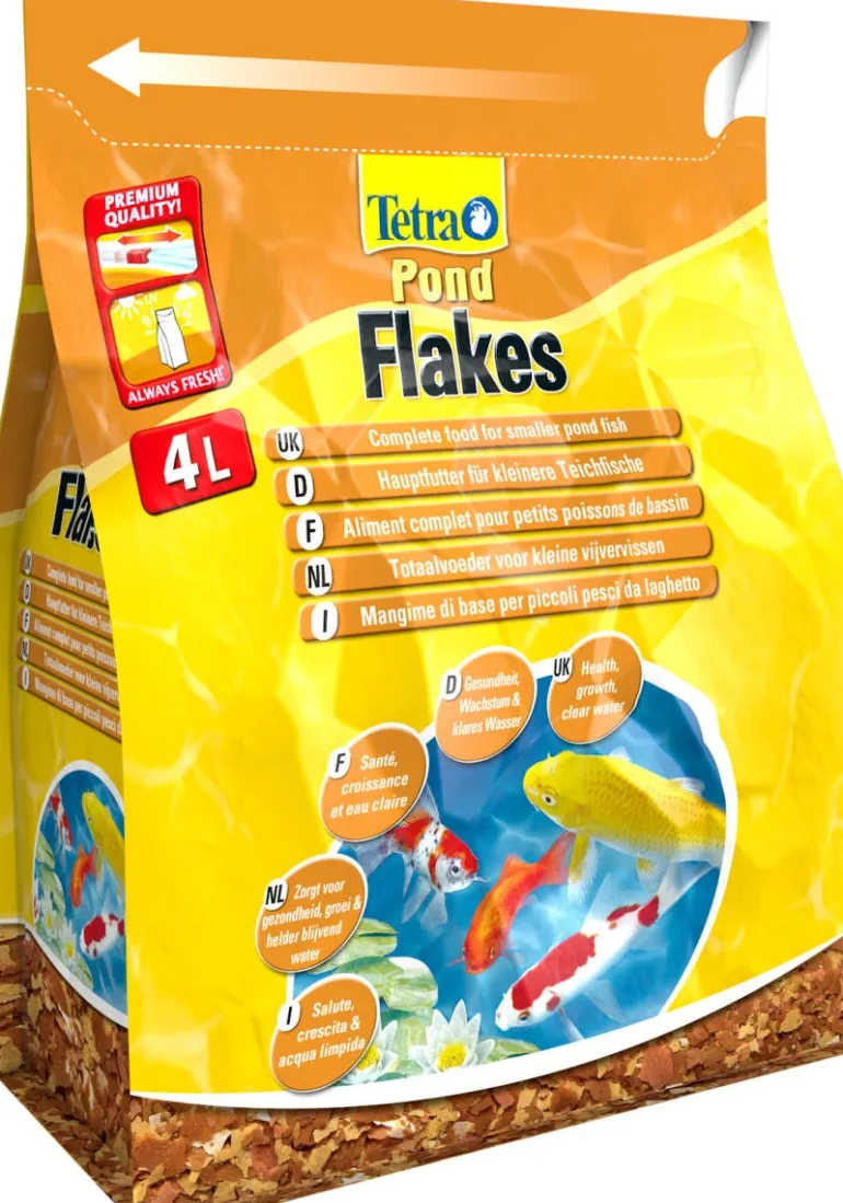 Flocons pour poissons de bassin TetraPond FlakesL