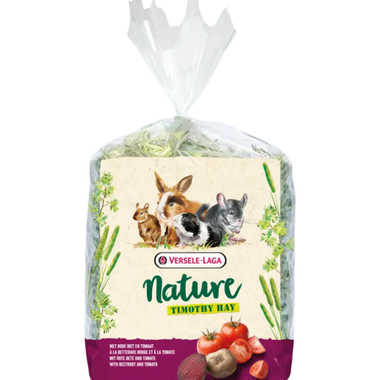 Foin Timothy Hay betterave rouge et tomates 500 g NATURE