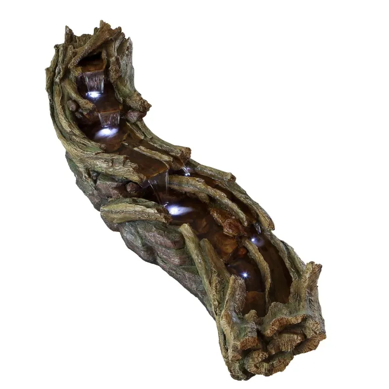 Fontaine Avisio avec éclairage Led - L.199x H.70 x l.52cm