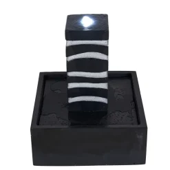 Fontaine Borgo avec éclairage Led - L.50 x H.58 x l.50cm