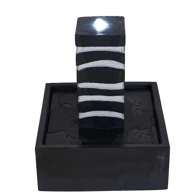 Fontaine Borgo avec éclairage Led - L.50 x H.58 x l.50cm