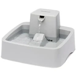 Fontaine Drinkwell en plastique sans BPA 3,7L gris