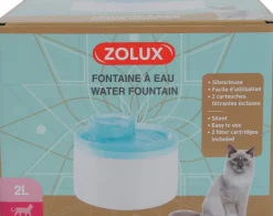 Fontaine à eau pour chat électrique 2L ZOLUX