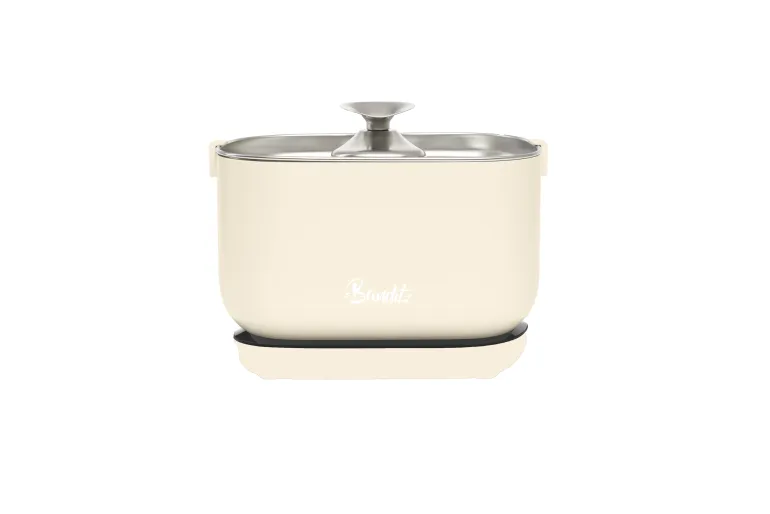 Fontaine à eau sans fil pour chat 2,5L Crème BANDIT