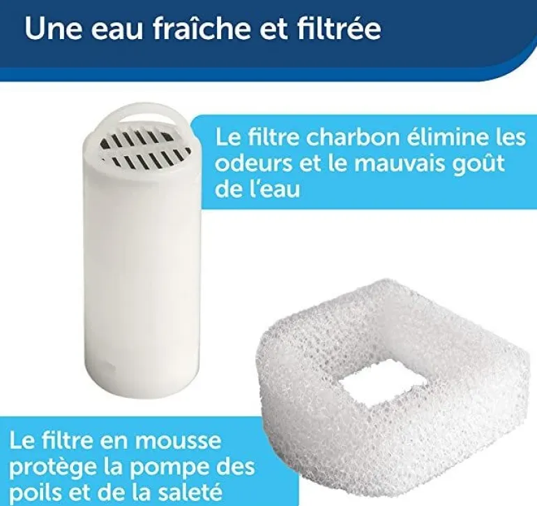 Fontaine 360° en inox 3,8L