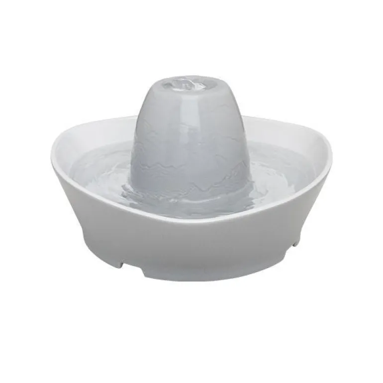Fontaine Streamside en céramique 1,8L blanc