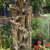 Fontaine Tiros avec éclairage Led - L.74 x H.200 x l.70cm