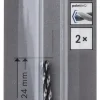 Foret hélicoïdal HSS PointTeQ 2 mm BOSCH