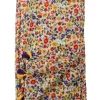 Foulard naturel fleuri