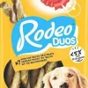 Friandise pour chien moyen Rodéo Duos au poulet/bacon 123g