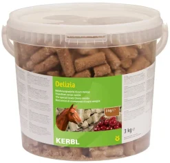 Friandises Delizia pour chevaux 3kg vanille cerise