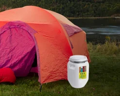 Fût alimentaire camping blanc 25L EDA