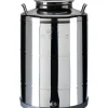Fût en inox avec robinet nickel 30L