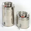 Fût en inox avec robinet nickel 20L
