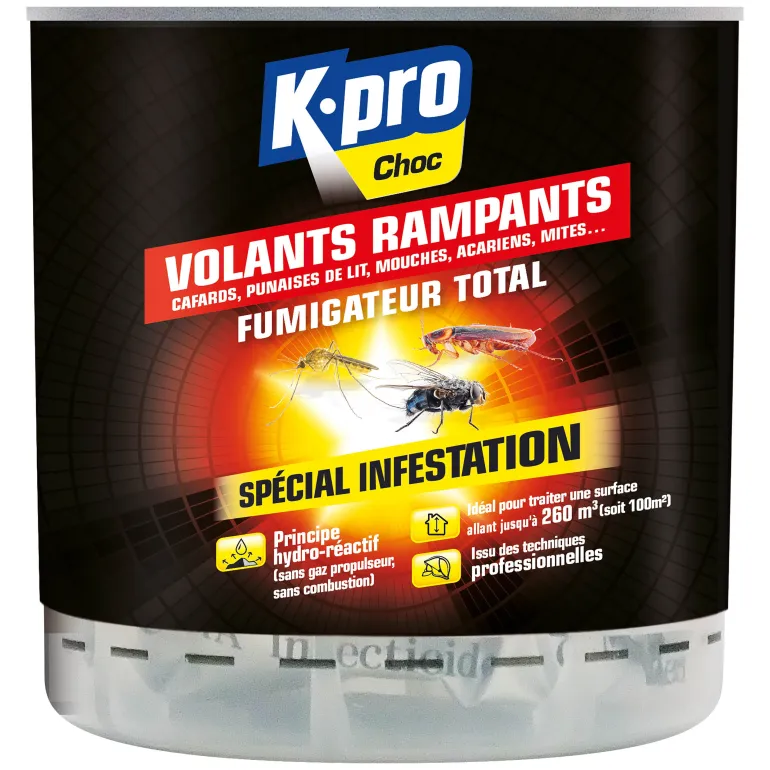 Fumigateur spécial infestation volants/rampants 340m³