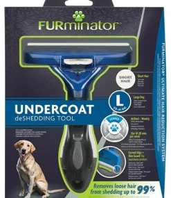 Furminator brosse anti-mue chien poils court L