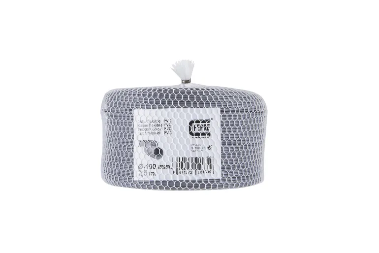 Gaine flexible en PVC grise Ø100mm x 5m