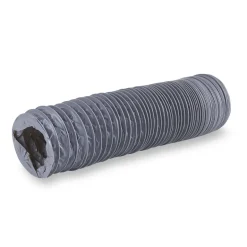 Gaine flexible en PVC grise Ø100mm x 2,5m