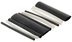 10 gaines thermorétractables 2 couleurs