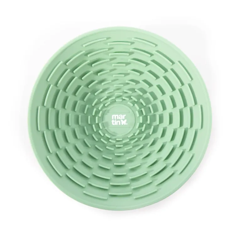 Gamelle de léchage 19 cm en silicone vert