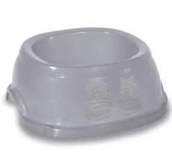 Gamelle pour chien plastique antidérapante gris 2L ZOLUX
