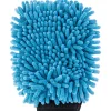Gant de nettoyage en microfibre bleu