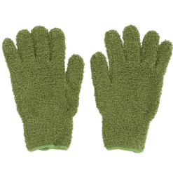 Gants antipoussière verts Taille unique