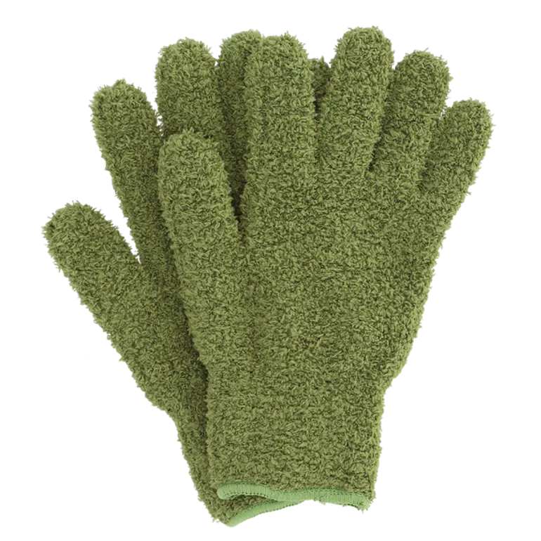 Gants antipoussière verts Taille unique