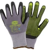 Gants de protection stretch grip gris - T9 (x12)