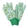 Gants de jardin motif roses - Vendu à la paire