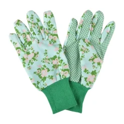 Gants de jardin motif roses - Vendu à la paire