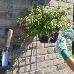 Gants de jardin motif roses - Vendu à la paire