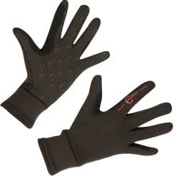 Gants d'équitation d'hiver Xaina noirs