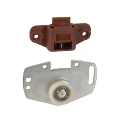 Garniture complète pour rail Plaka plastique brun