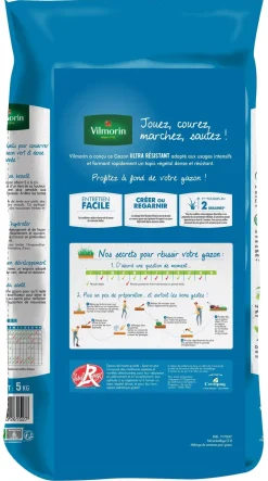 Gazon ultra résistant 5 kg VILMORIN