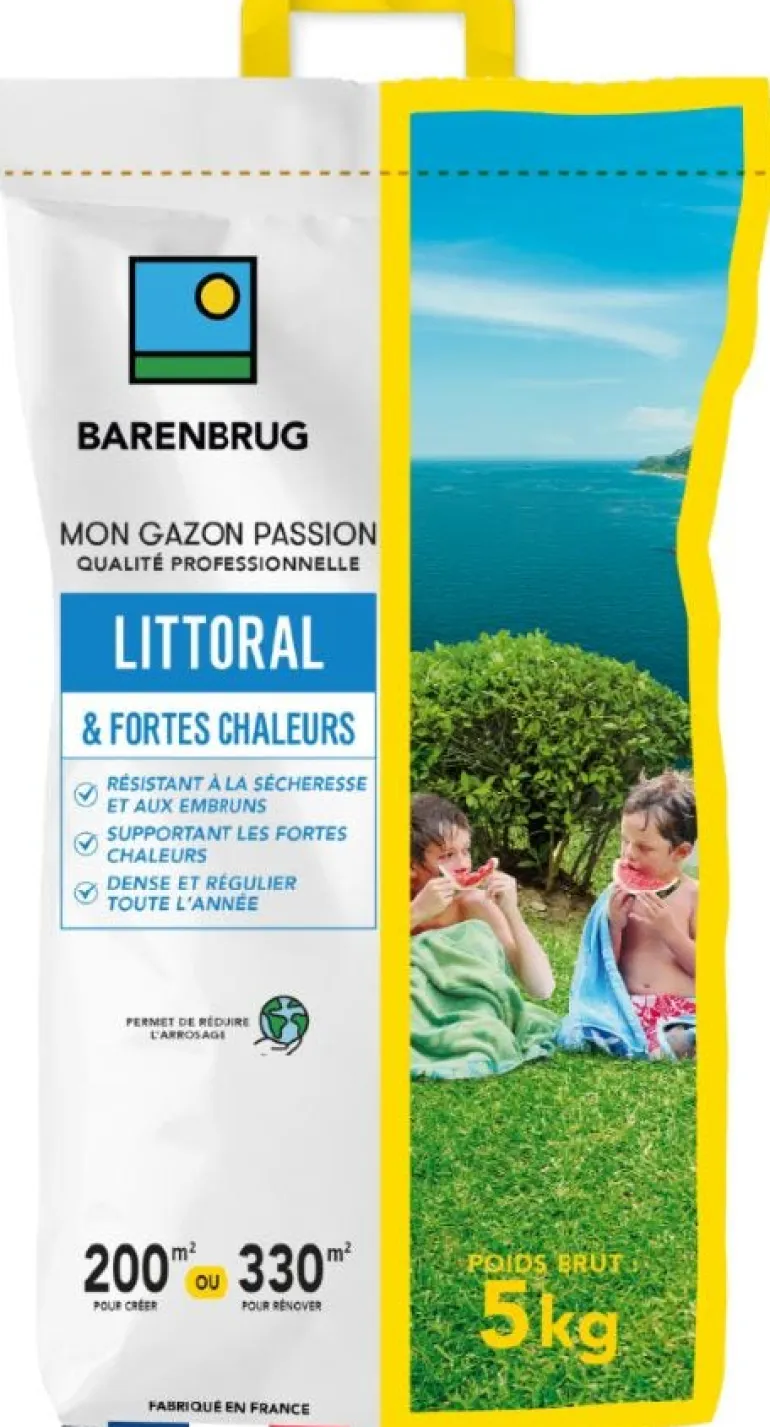 Gazon littoral et fortes chaleurs 5kg BARENBRUG