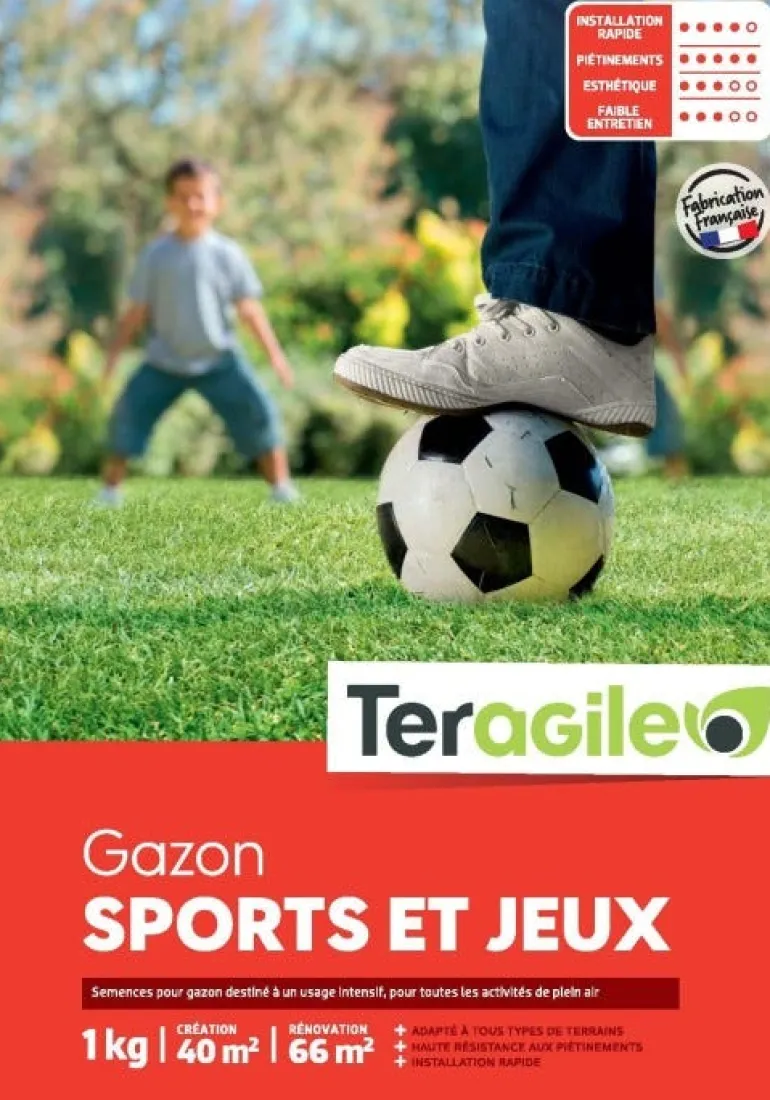 Gazon sports et jeux 1kg TERAGILE