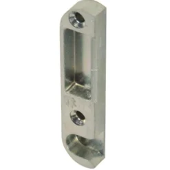Gâche centrale à encastrer pour crémones Decena 84x18x9mm
