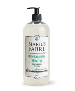 Gel douche familial parfumé à la verveine 1L MARIUS FABRE