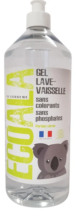Gel lave-vaisselle citron 1L ECOGENE