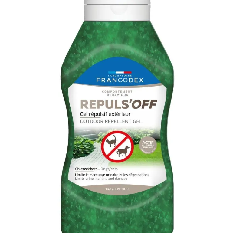 Gel répulsif d'intérieur et d'extérieur chien-chat 640gr