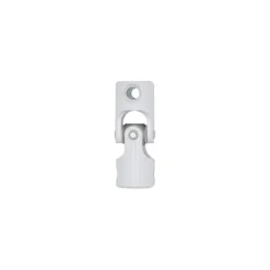 Genouillère 6 pans 10mm + tringle Ø12mm acier blanc