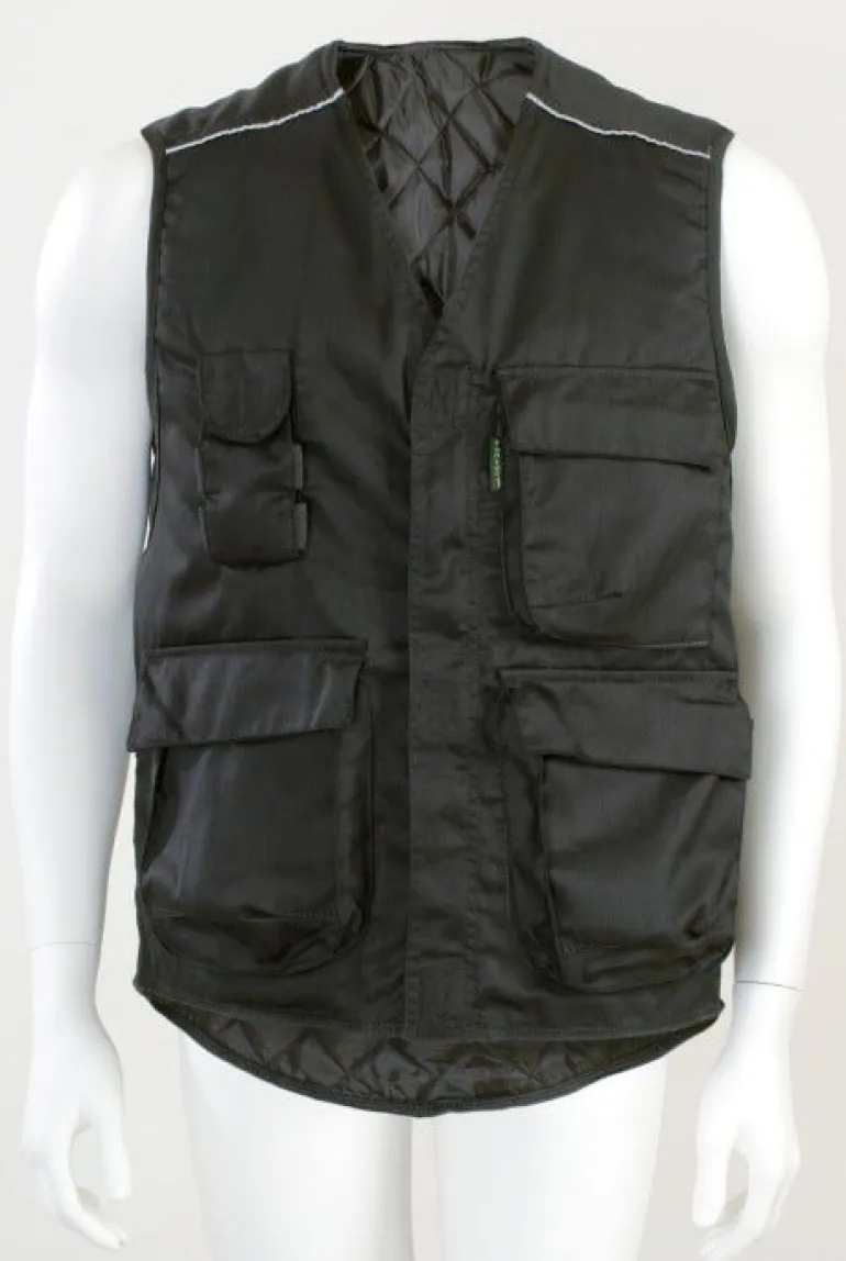 Gilet sans-manche noir FORTEC