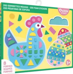 200 gommettes mousse