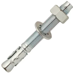 Goujon d'ancrage en acier zingué M8x80 (x30)
