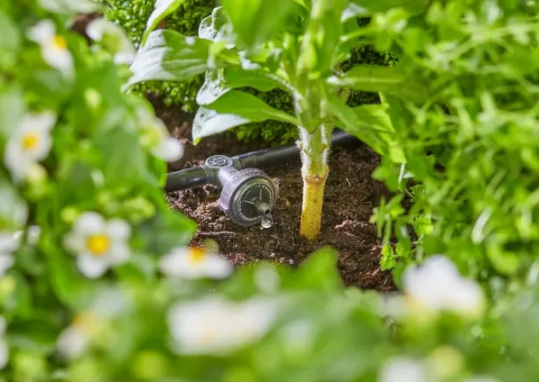Goutteur en ligne régulateur de pression 2l/h GARDENA x10