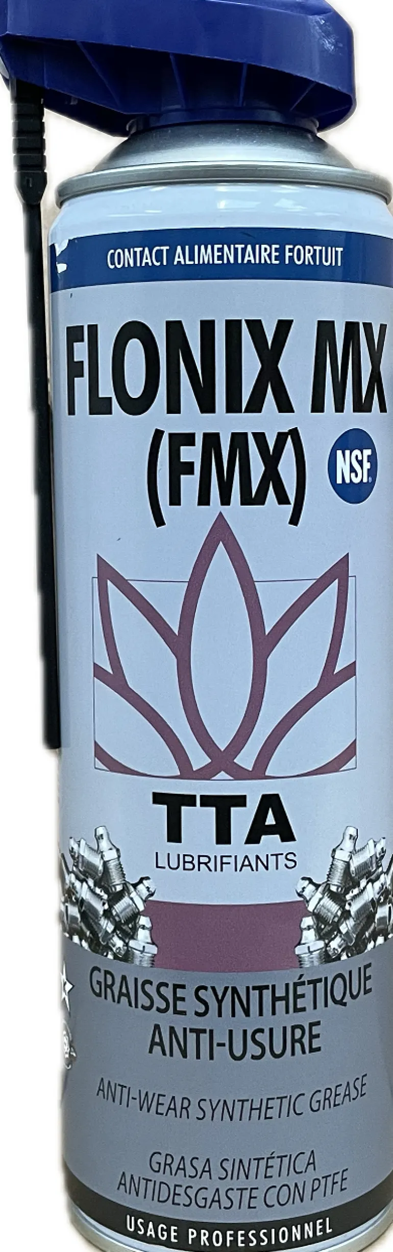 Graisse synthétique anti-usure Flonix MX 650ml TTA