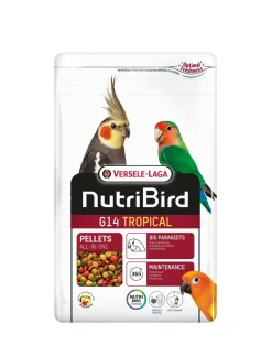 Granulés pour grandes perruches NutriBird G14 Tropical 1 kg