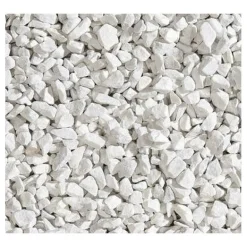 Gravier de marbre blanc de Carrare calibre 8/12 sac de 25 kg