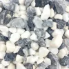 Gravier Fuji gris bleuté et blanc 12/20 filet de 20kg